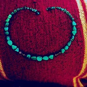 Lookin chic Turquoise choker